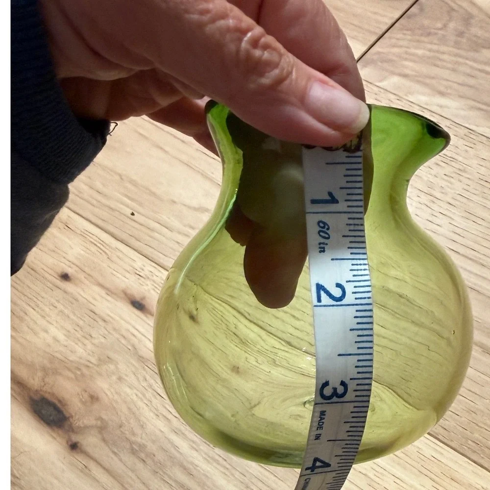 Unmarked hand blown